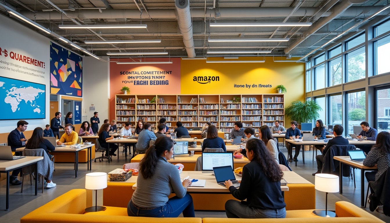 découvrez comment amazon transforme son image en mettant l'accent sur la formation et le développement des compétences de ses employés grâce à des écoles internes et des ressources humaines sur site. une démarche innovante au service de l'excellence professionnelle.