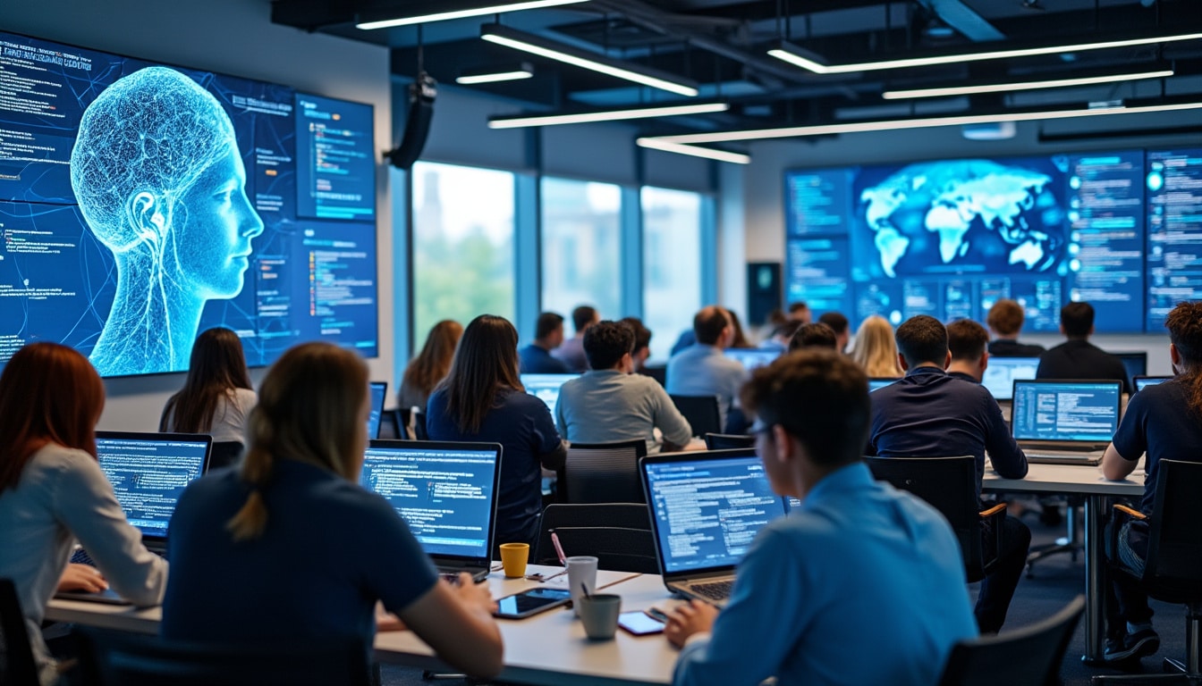 découvrez notre programme de bootcamps sur l'intelligence artificielle générative, proposé par paperjam academy et hub institute. formez-vous aux nouvelles technologies qui transforment les ressources humaines et la paie, et apprenez à intégrer ces outils innovants dans votre entreprise.