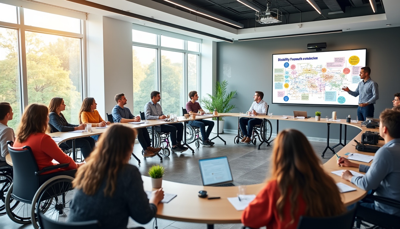découvrez les points clés du séminaire de formation consacré au thème 'handicap : de la diversité à l'inclusion'. ce récapitulatif met en lumière les échanges enrichissants, les bonnes pratiques et les stratégies proposées pour favoriser l'inclusion des personnes en situation de handicap dans notre société.