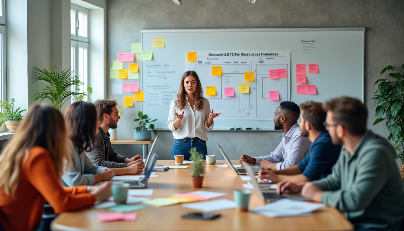 Illustration: Définition et rôle des cours en ressources humaines