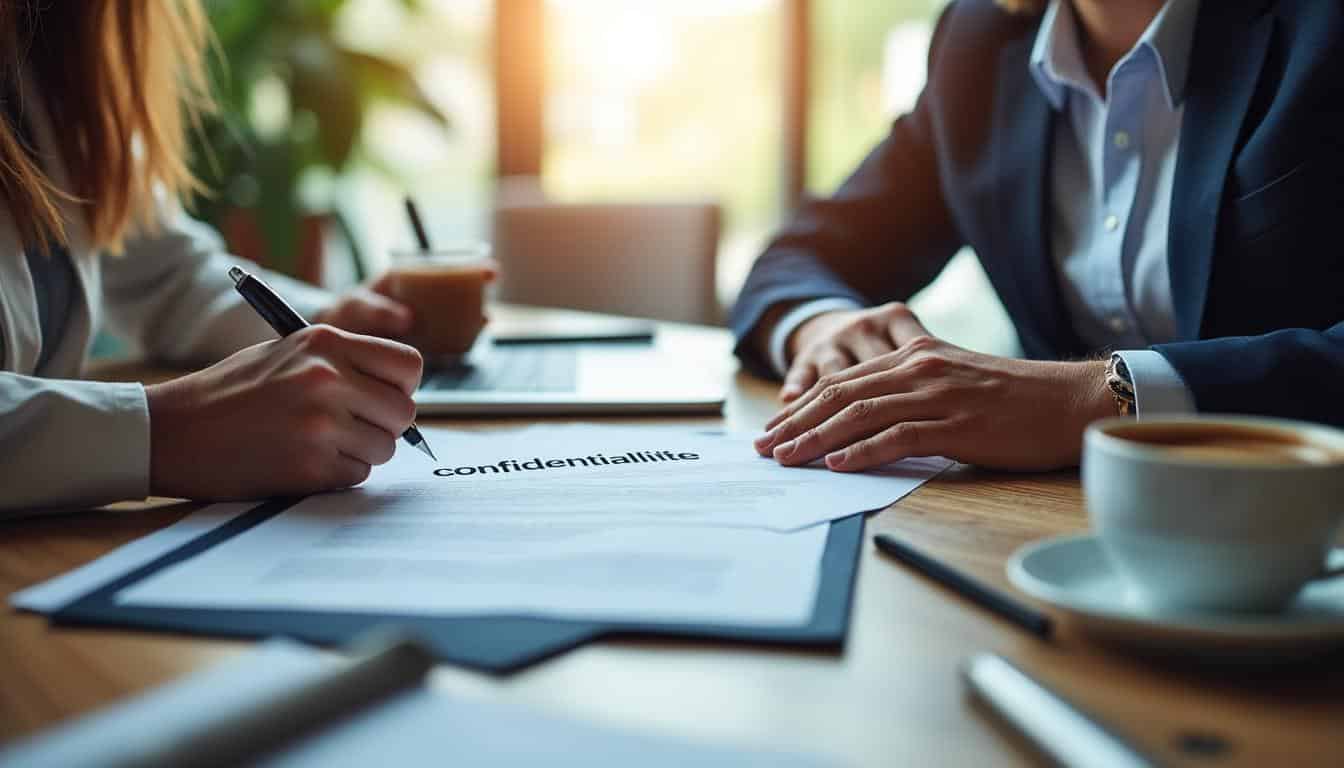 Illustration: Comprendre le contrat de travail et la clause de confidentialité : définitions essentielles