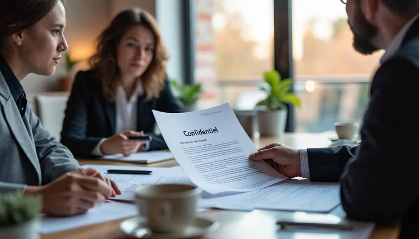 Illustration: Pourquoi la clause de confidentialité est-elle cruciale dans un contrat de travail ?