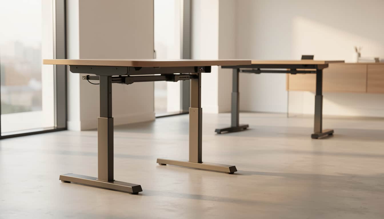 Illustration - Comparer les caractéristiques techniques vraiment décisives d’un bureau motorisé